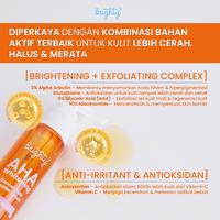 Gambar [BUNDLE] Brighty AHA Whitening Concentrate Booster Serum X Brighty Glowing Underarm Membantu Mencerahkan Memutihkan Pencerah Ketiak Selangkangan Lipatan Hitam Niacinamide Glutathione Vitamin E Dan Vitamin C dari brighty.id Kota Bekasi 5 Tokopedia
