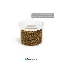 Gambar Dekoruma YUMIKO Toples Bulat Serbaguna / Toples Snack / Toples Kacang 450 ml dari Dekoruma Official Store Kab. Bekasi 3 Tokopedia