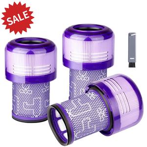 ダイソン フィルター V12,ダイソンV12 Detect Slim Fluffy（SV20 FF N）バキューム掃除機との互換性,ダイソン 掃除機 フィルター,クリーニングブラシ1本付き