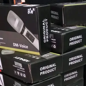 Mic dinamik DM Voice Asley lengkap kabel 4 M bagus suara keren