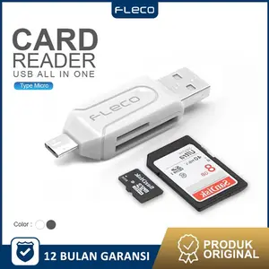 Card Reader OTG Panjang USB All in One Card Reader USB 3.0 Type C Micro