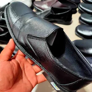 Sepatu Kulit Pantofel Anak Laki-laki Ukuran 33-44 Hitam Elegan untuk Sekolah SD SMP SMA Remaja & Dewasa Sepatu Kerja Kantor Formal Resmi