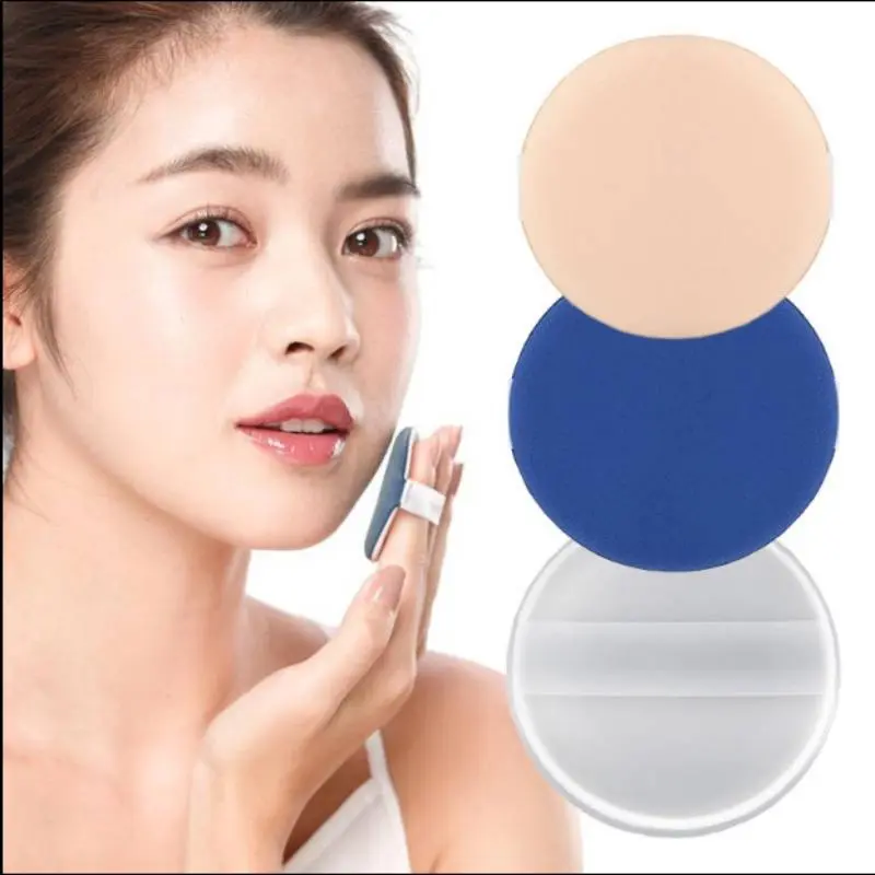 Air cushion powder puff, dry and wet dual-purpose circular BB cream air cushion, non latex sponge replacement powder puff