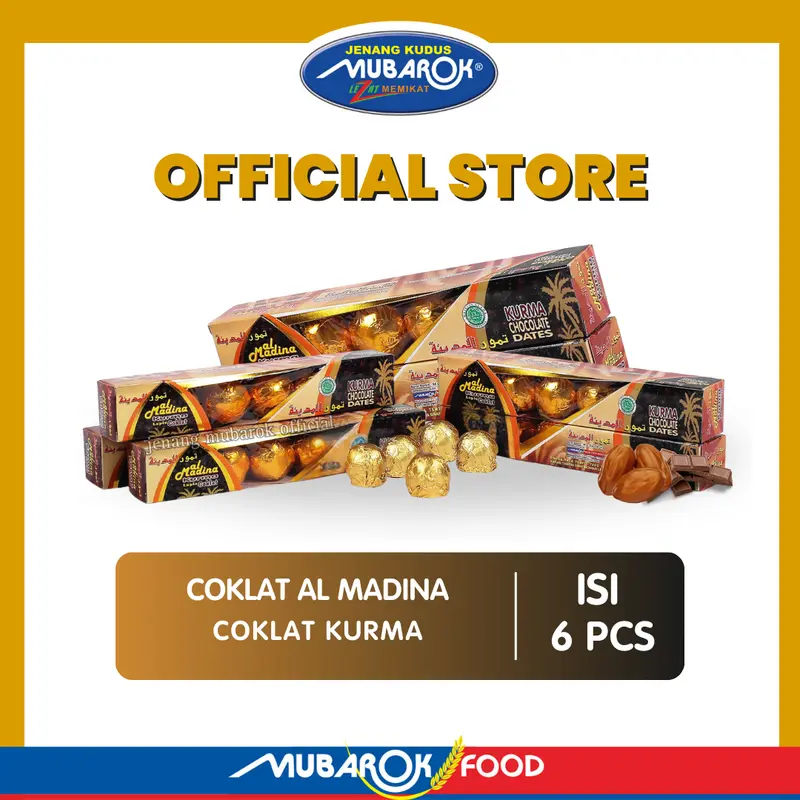 Kurma Lapis Coklat Al Madina, Dos 6's 0