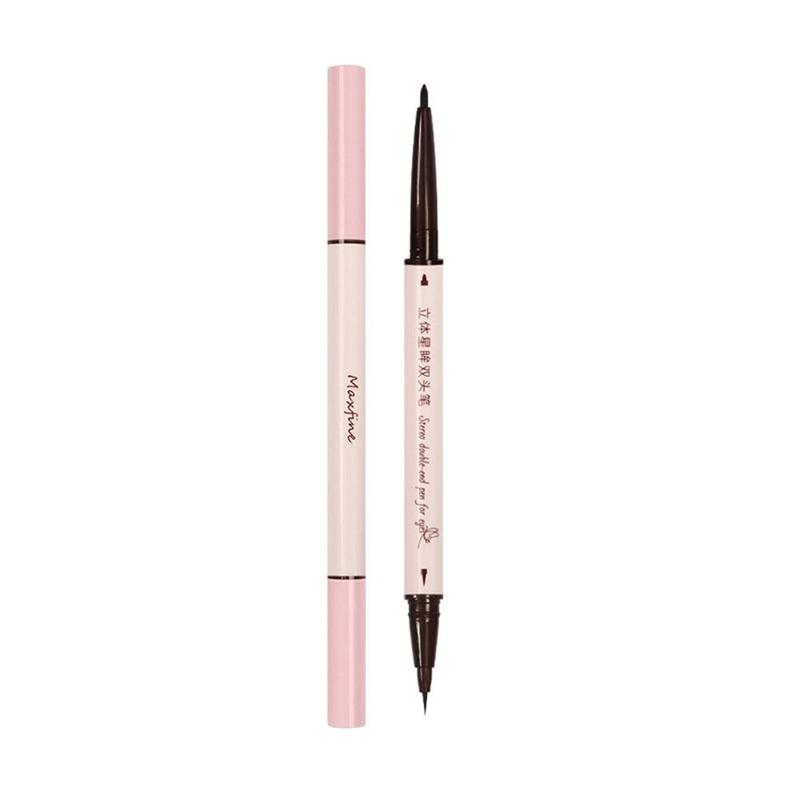 Product Introduction of Double-Headed Eyeliner Pen 2-in-1 ing High Pen Waterproof Easy To Not Sweatproof Fade D2Q7 25