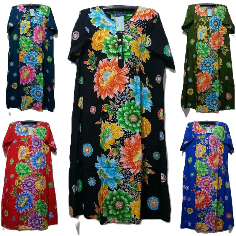 DASTER BATIK KODE 09 KENCANA UNGU LABEL BIRU 0