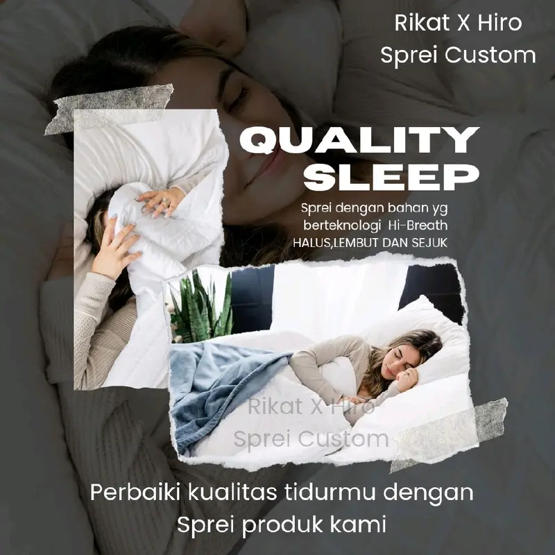 Hiro Sprei Set Queen 160x200 Motif Polos Kasur Busa Hotel Double Karet Anti Geser 160x200x10 160x200x15 160x200x20 160x200x25 160x200x30 Aesthetic Plain Bisa Dicuci 3