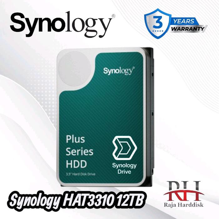 Promo Synology HAT3310 12TB 7200RPM - HDD Harddisk 12 TB 3.5 Inch