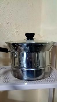 Product Review of 4pcs 22cm MULTI FUNCTION DEEP FRY /STEAM / COOKING POT PERIUK SERBAGUNA STEAM POT SAUCE PAN from I**s m** u**h ** 0