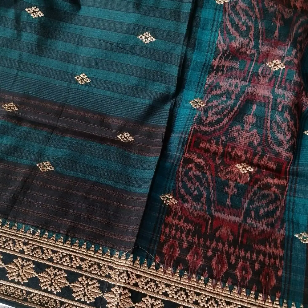 Saput endek gringsing warna cerah motif baru