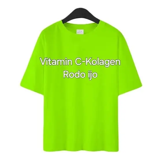 Kaos tulisan R0D0 List silver Katun 0