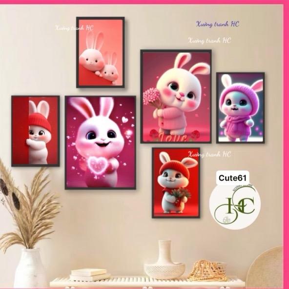  20 mẫu*  Tranh dán tường 12 con giáp  decor phòng  tranh fomex nhẹ 5mm xưởng tranh HC giay  dantuong tranh trang trí phòng bé mặt tranh cán bóng sẵn băng keo 