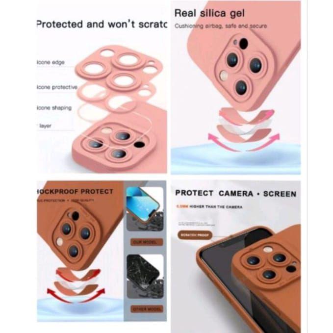 Product Introduction of Softcase Casing Pro Camera Cocok untuk OPPO A18/A38 Silikon Macaron Full Cover Bagus lentur+pelindung camera Protection 8