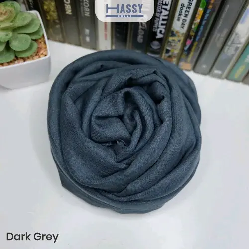 Hijab Segi Empat Jadul Varisha / ORI VARISHA / warna Dark Grey