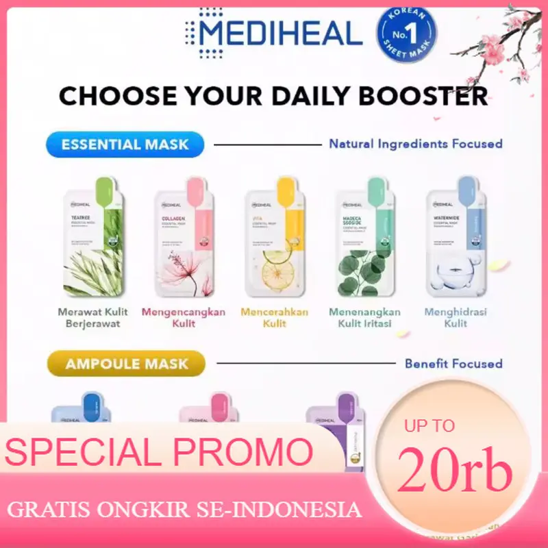 Mediheal Mask Original GOSEND GRAB INSTAN