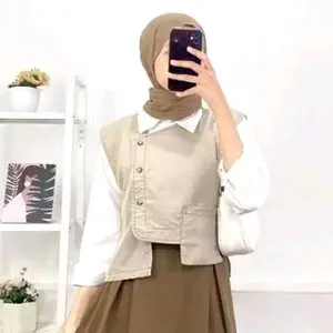 AVRLYN - ELODIE VEST / ROMPI OUTER WANITA / ATASAN WANITA