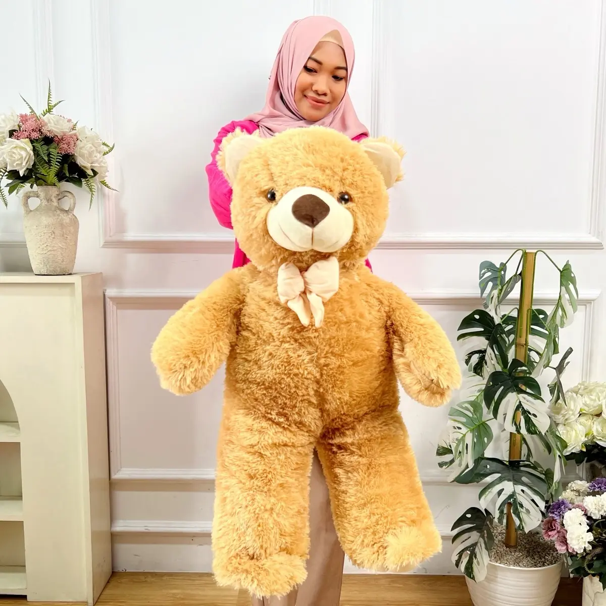 037 Boneka Beruang Bear XL 70cm Murah Free Bungkus Kado dan Ucapan