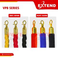 Gambar Extend Tiang Pembatas Antrian Antrean VIP Emas Gold Besi Steel Queue Line Pole Tali Bludru Velvet Stand VPB Series - Tiang Steel dari Foyu Photo Kota Administrasi Jakarta Selatan 5 Tokopedia
