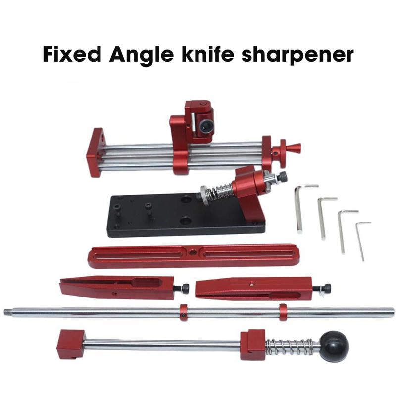 Product Introduction of 1set  Sharpening Frame Professional Fixed Angle Sharpener Whetstone High Precision Grinder Sharpening Tools W/Rail 28