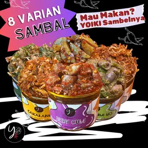 [Satuan] YOIKI Sambal Cakalang Beby Cumi Bebek Jengkol Bawang Ayam Teri