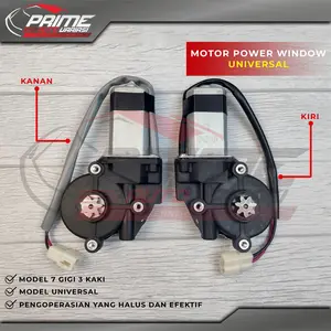 Motor Power Window Mobil Gigi 7 Lubang Kaki 3 Universal 12V