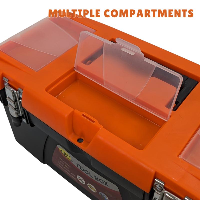 ONS 13 Inch Tool Box with Removable Tool Tray for Classified Storage 3