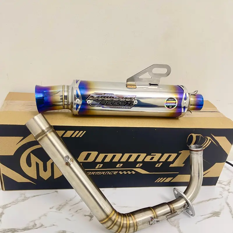 KNALPOT ORIGINAL FULLSYSTEM SALEMBA NGEBAS GAHAR ALL MATIC VARIO NMAX AREOX BEAT MIO DLL 4