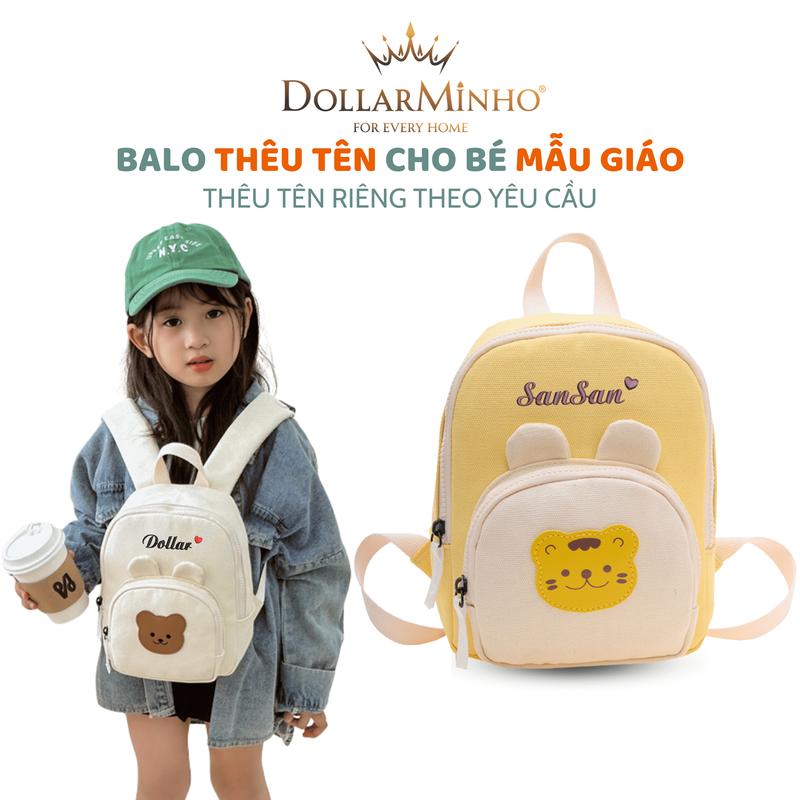   Thêu Tên  Balo Mini Thời Trang Cho Bé 1-5 Tuổi In Hình Thú Phong Cách Cute Phù Hợp Cho Cả Bé Gái Và Bé Trai 