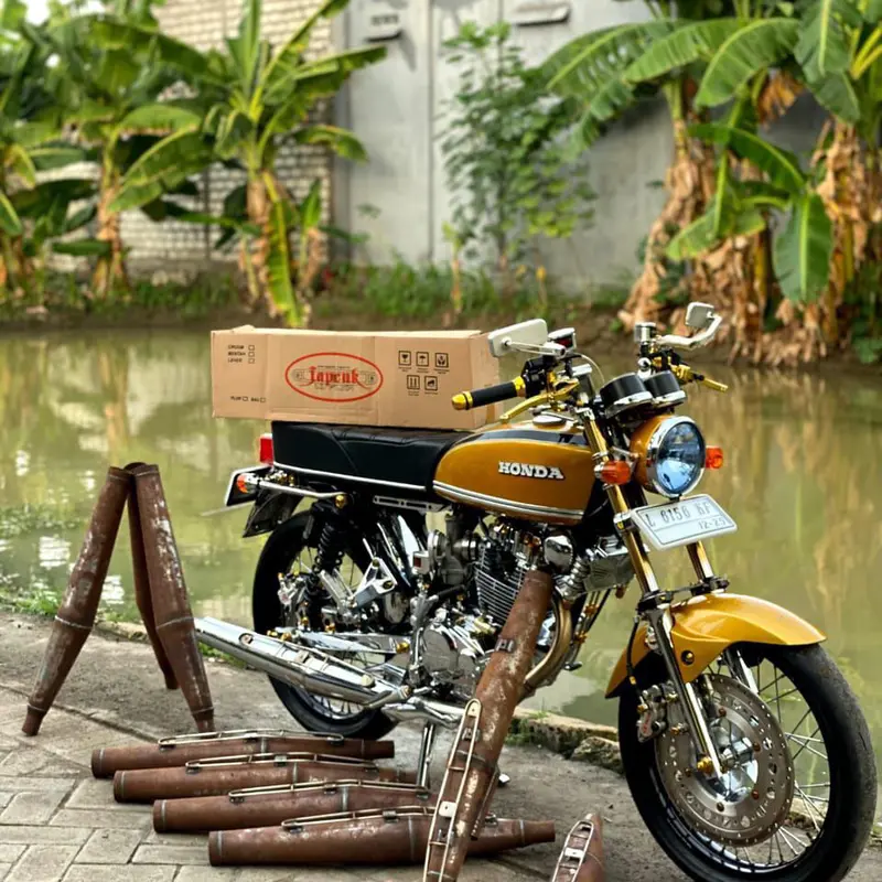 KENALPOT 125J ORIGINAL JAPCUK MUFFLER 2