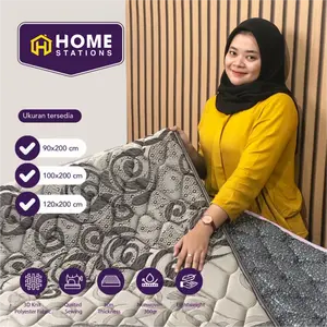 HOME STATIONS - (90, 100, 120) KASUR LANTAI  CUCI GUDANG TEBAL 2-3 PILIH TIDAK BISA REQUES WARNA/MOTIF