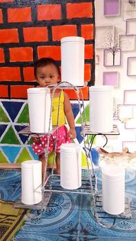 Product Review of STANDING POT MURAH / RAK BUNGA BESI MURAH / RAK SUSUN 6 from s**a 2