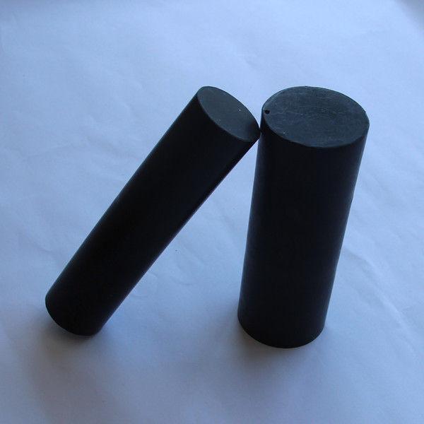 Carbon Teflon Black Rod 40mm x 100cm - PTFE Karbon Hitam Batangan