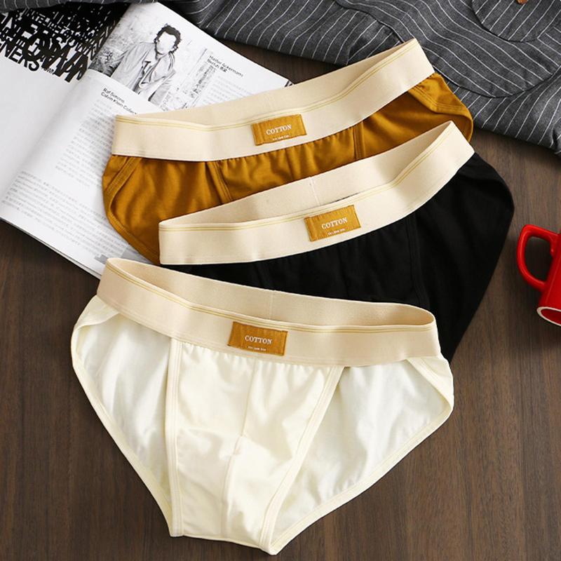 Product Introduction of Quần Lót Nam, Cạp Thường, Màu Trơn Mềm Mại Và Thoáng Khí, Thấm Hút Ẩm, Làm Bằng Bông, Nhanh Khô, Mỏng Và Rộng, Co Giãn, Chống Co Rút, Thích Hợp Làm Đồ Lót Boxer Sịp Quần Boxer Màu Đen Thun Menswear 1