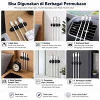 Gambar Kabel Holder Cable Organizer Tempel - 3 / 5 / 7 Lubang - 3 Lubang dari onefiber Kota Bandung 2 Tokopedia