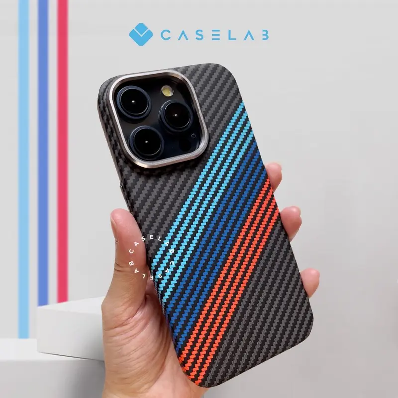 CASELAB - PIXEL CARBON M-CARBON MAGNETIC CASE PC COMPATIBLE FOR IP 16 PROMAX 16 PRO 16 16 E 15 PROMAX 15 PRO 15 14 PROMAX 14 PRO 14 13 PROMAX 13 PRO 13 12 PROMAX 12 PRO 12 11 HARDCASE M-CARBON Bumper PIXEL ARCTIX CARBON CASING PELINDUNG HANDPHONE Cover 2
