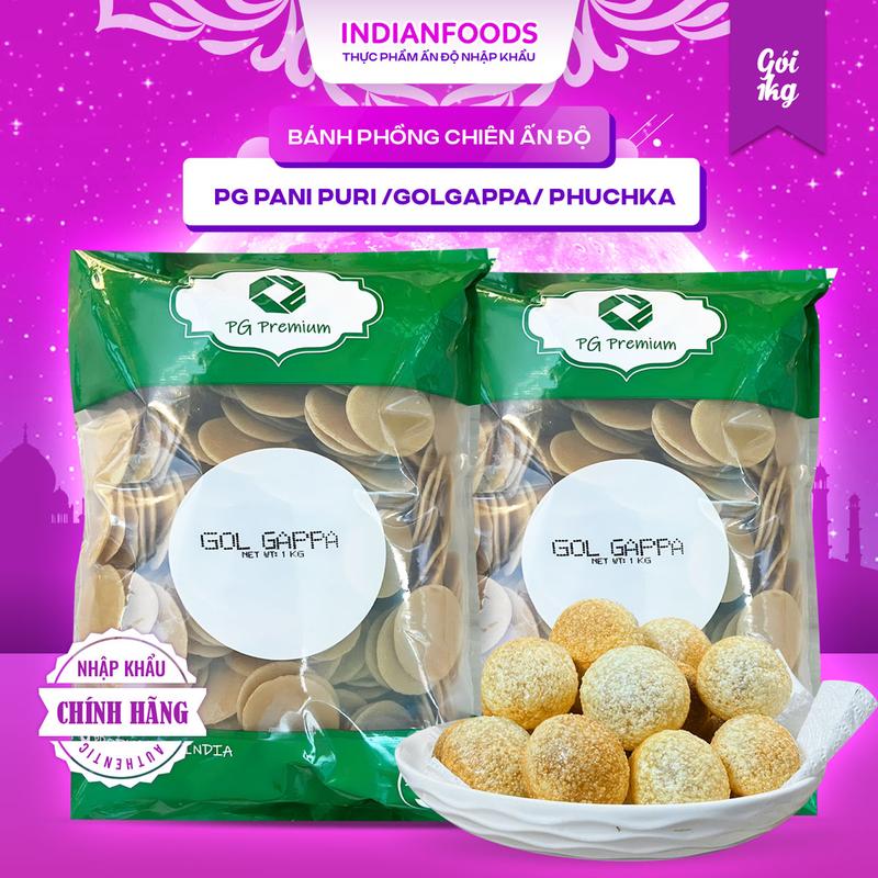 VOVE Bánh phồng chiên Ấn Độ Pani Puri bánh phồng chiên hình trái banh