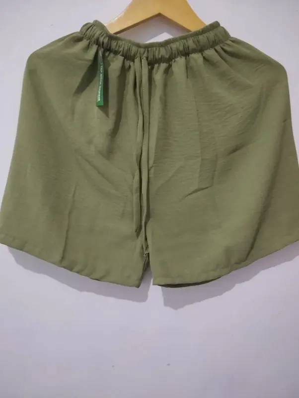 YES Paket Hemat 100ribu 7pcs Celana Hotpants Pendek Crinkle Airflow 7