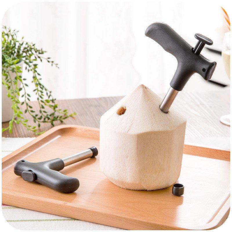 VKTECH Pembolong Batok Kelapa Coconut Opener Stainless Steel Kitchenware 4