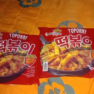 Mujigae Topokki 170gr / Tteokbokki Instan / Tokpoki / Pedas / Spicy