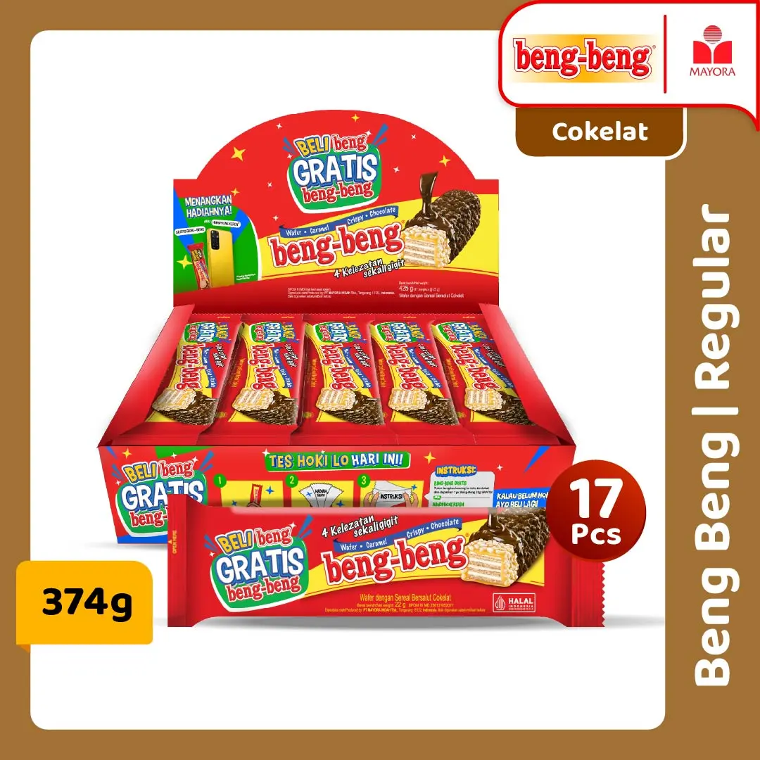 Beng Beng Regular 17 Pcs @22Gram