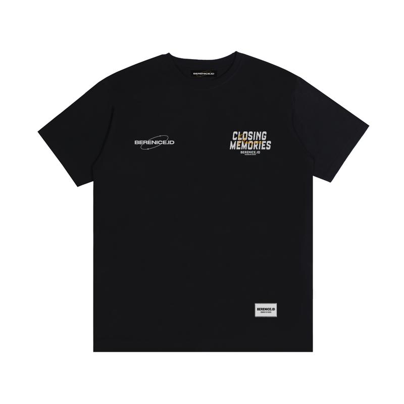 Berenice T-shirt Closing Memories Black | Kaos Distro Pria | Combet 24s 2