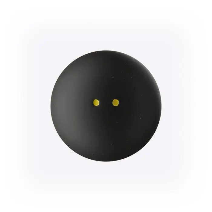 PERFLY Squash Ball Super Slow SB 990 - Twin-Pack - Double Yellow Dot 2