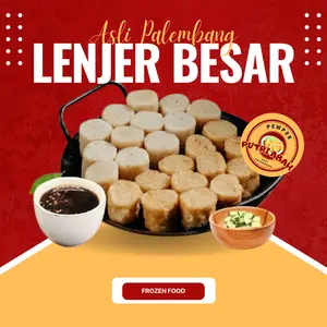 Pempek Putri Abah - Lenjer Besar - Pempek Frozen - Makanan Beku - Food