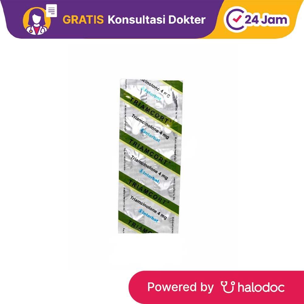 Triamcort 4 mg 10 Tablet Strip