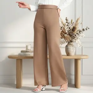 Celana Kulot Scuba Reguler Daily Wanita Premium Cullote Highwaist Panjang Kekinian