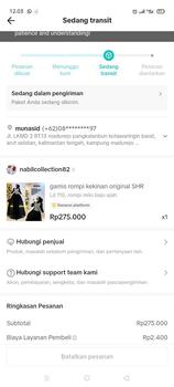 Product Review of Kode eta 18 gamis rompi kekinan original SHR from k**g m**🐈 0