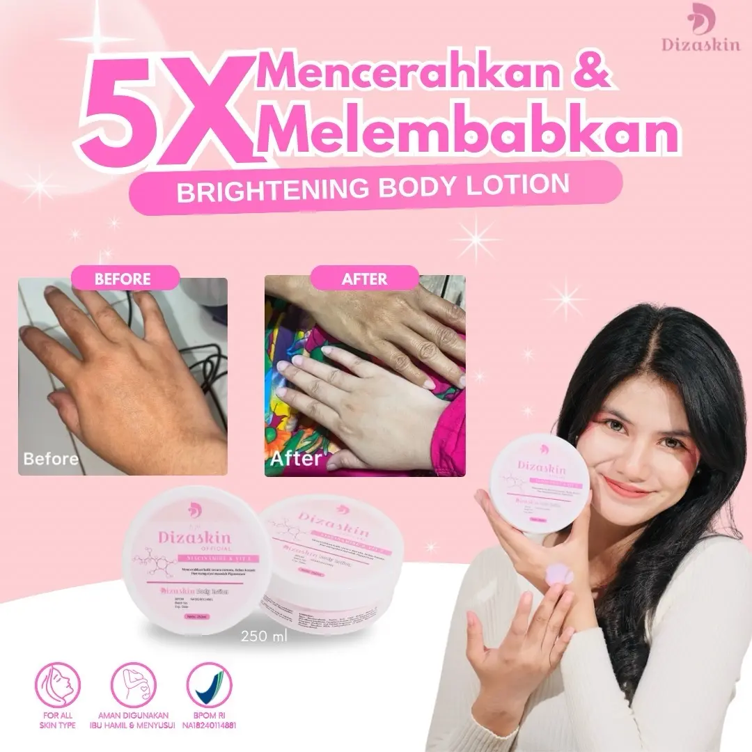 Dizaskin Brightening body lotion 250ml