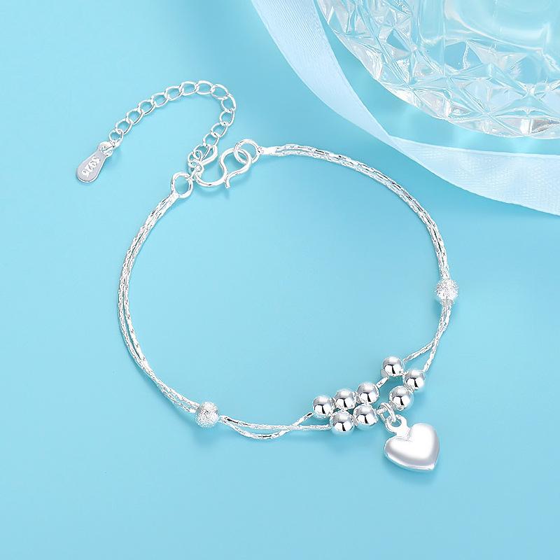 Product Introduction of Vòng Chân Trái Tim Đào Hình Trái Tim Mini, Ngọt Ngào Và Tự Nhiên, Thời Trang Và Đa Năng Lắc Chân Chain 4