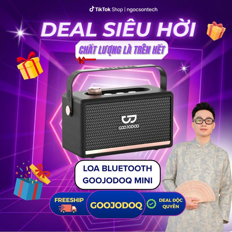 【GOOJODOQ】Loa Bluetooth Goojodoq loa di động không dây phong cách BT Kết nối…
