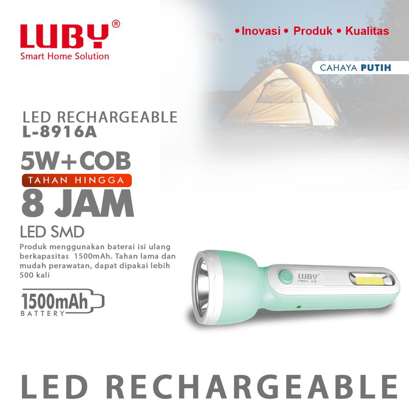 Luby Senter Luby tipe L-8916A - Shop | Tokopedia